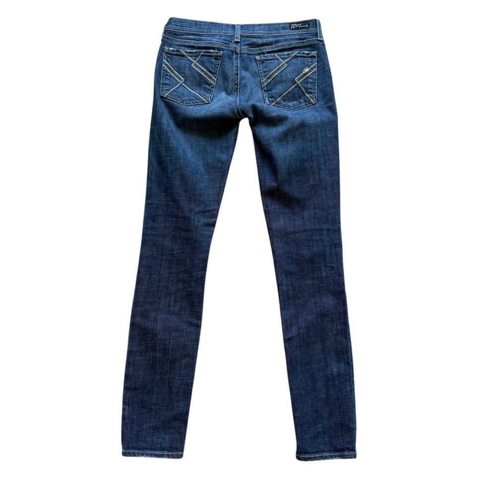 Citizens of Humanity Women's Skinny Jeans Size 26 Blue Medium Wash Embroidered